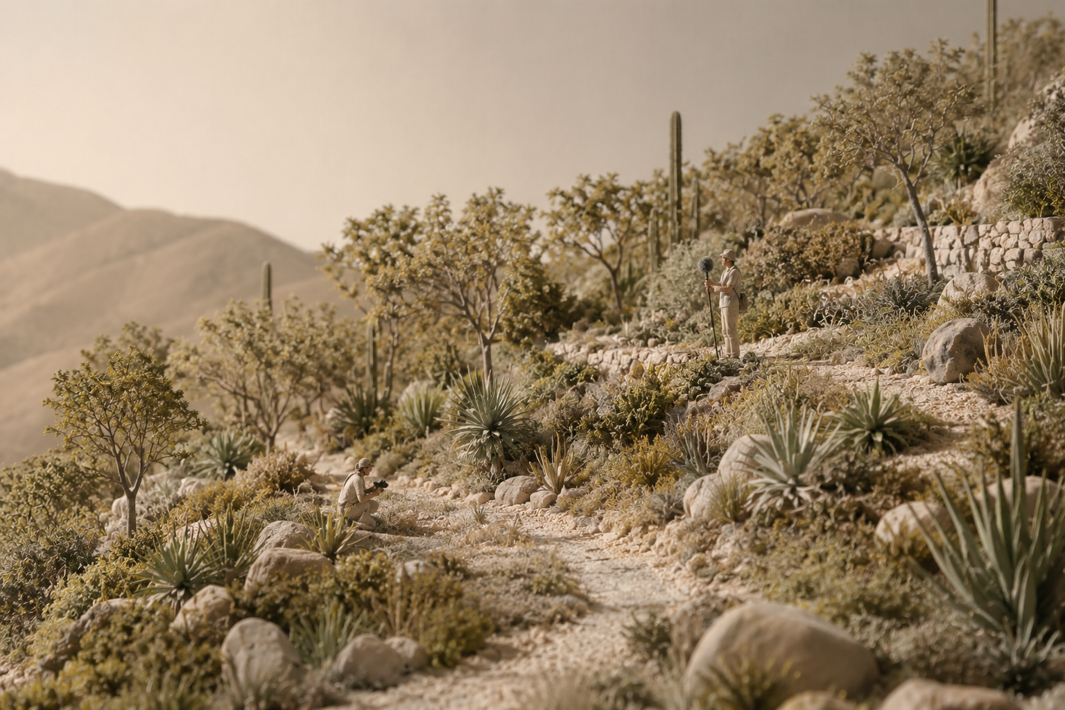 Grabación de paisaje sonoro en locación